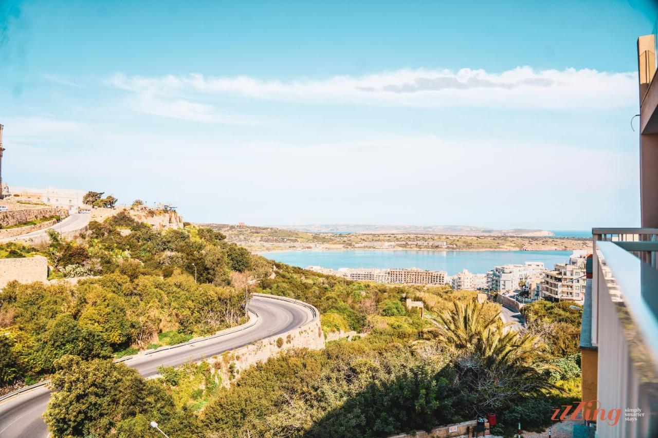 A Holiday Home In Mellieha With Gorgeous Views ภายนอก รูปภาพ