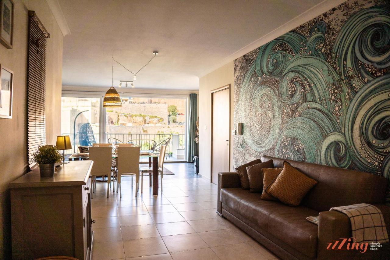 A Holiday Home In Mellieha With Gorgeous Views ภายนอก รูปภาพ
