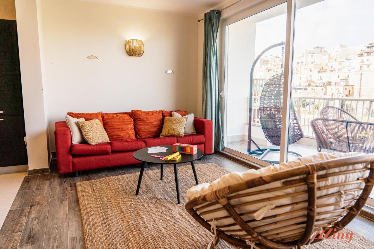 A Holiday Home In Mellieha With Gorgeous Views ภายนอก รูปภาพ